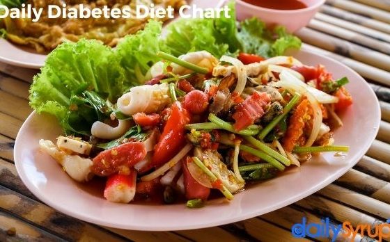 Daily Diabetes Diet Chart