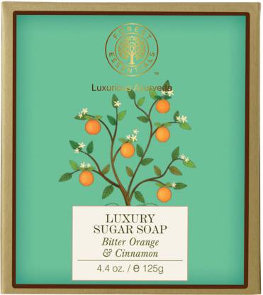 2.Forest Essentials Luxury Sugar Soap (Bitter Orange & Cinnamon) Best Soap in India