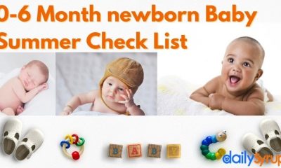 0-6 months New Born baby | Summer Newborn Baby Checklist 2022