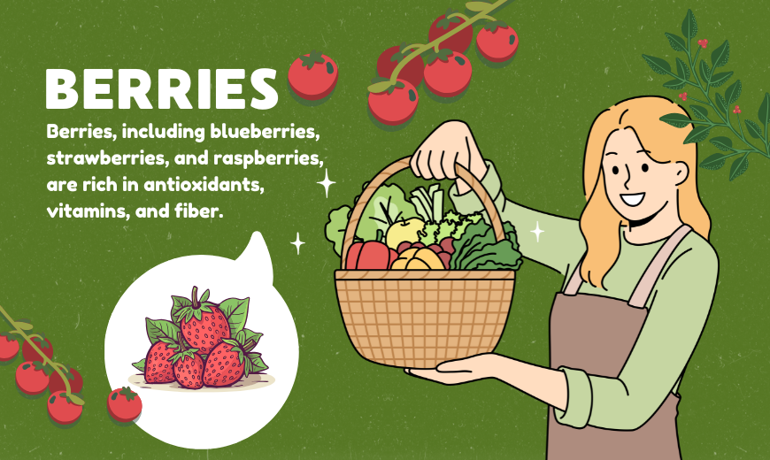 Berries Nutrient Rich Food for your body in your daily diet with daily syrup