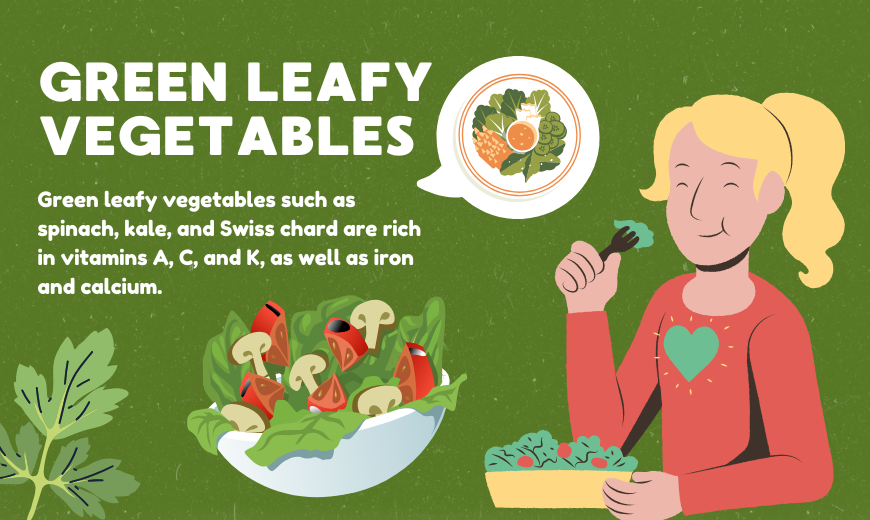 Vegetables leafy vegetables Nutrient Rich Food for your body in your daily diet with daily syrup