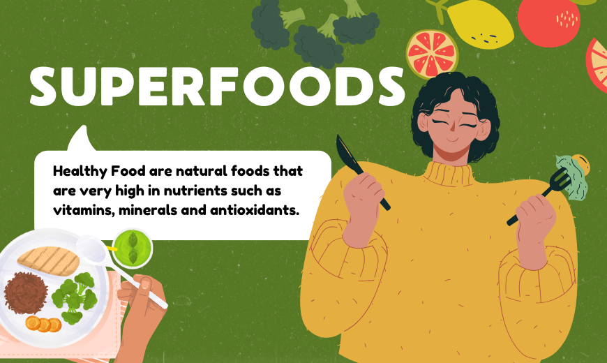 SUPERFood for your body in your daily diet with daily syrup